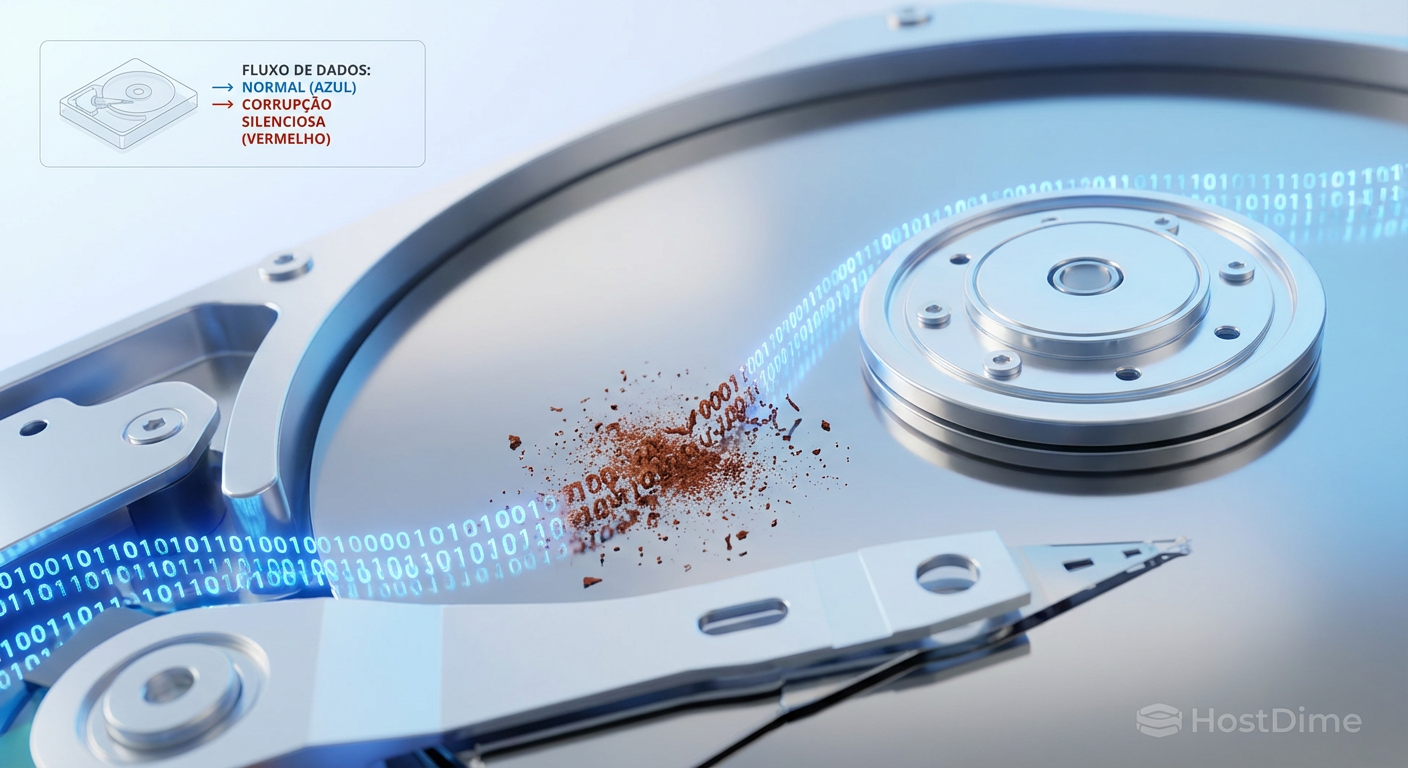 Bit Rot e Corrupção Silenciosa: Por Que o RAID Não Salva Seus Dados