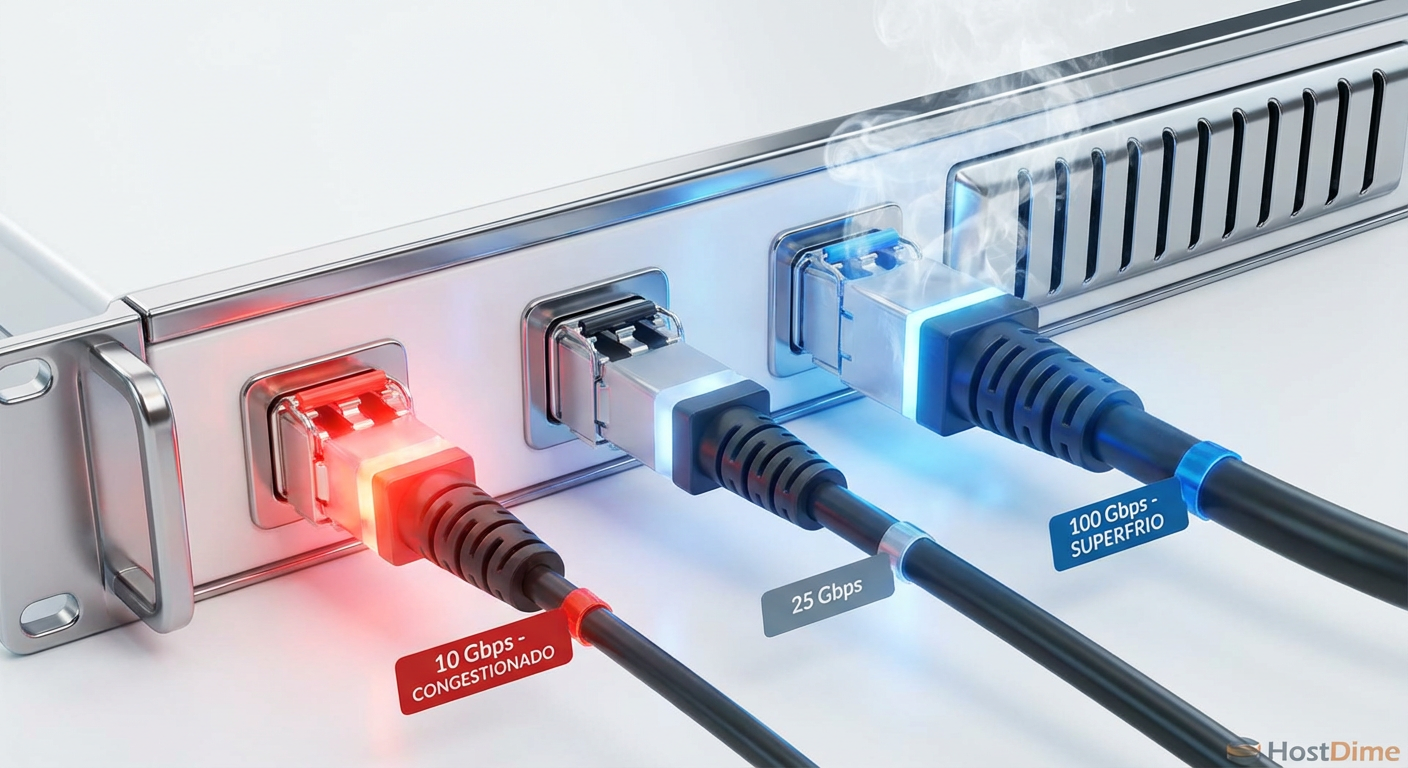 Ceph Networking: 10GbE vs 25GbE vs 100GbE e a Verdade sobre Gargalos