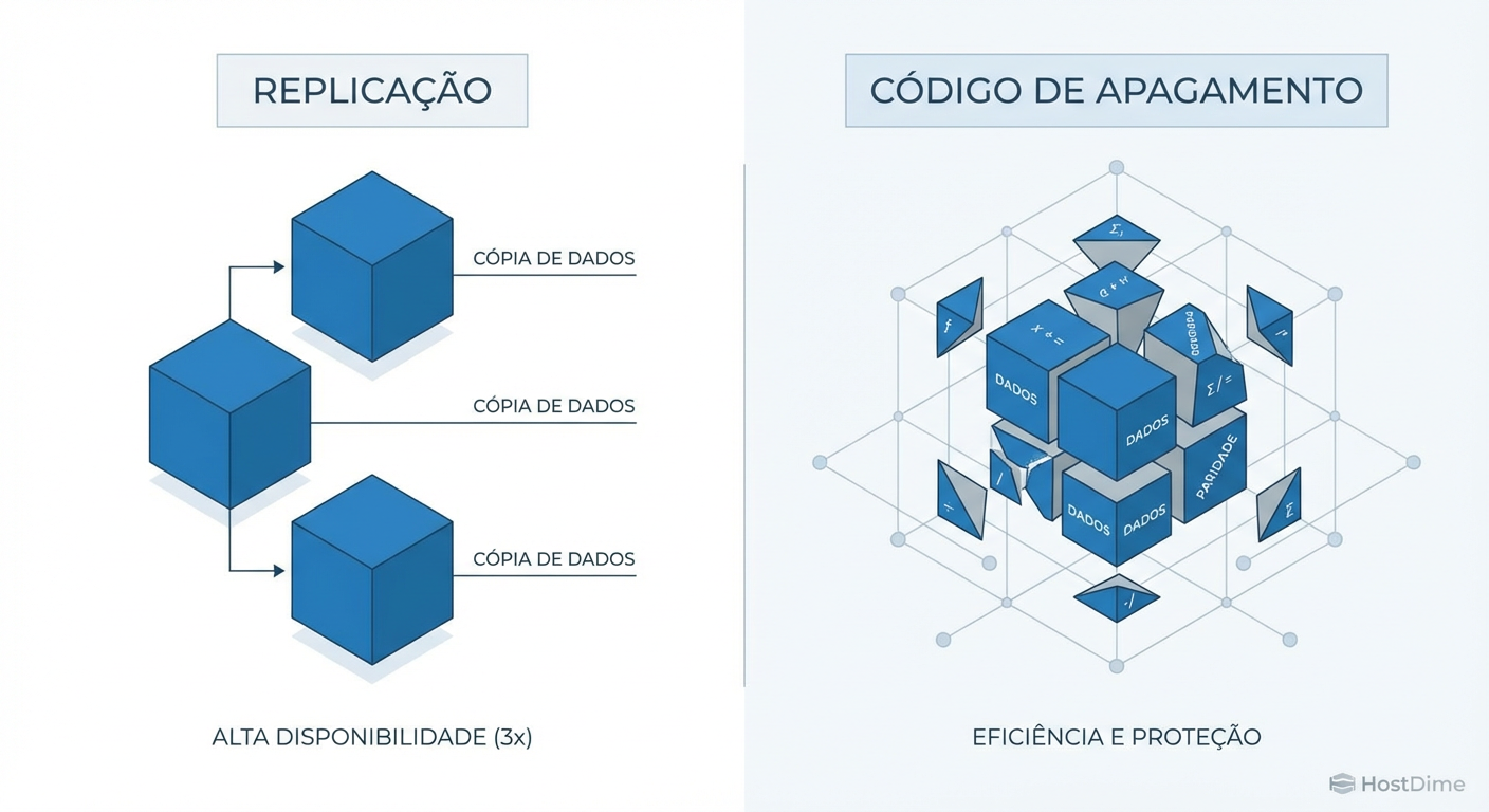 Ceph Replica vs Erasure Coding: O Preço da Latência na Economia de Disco