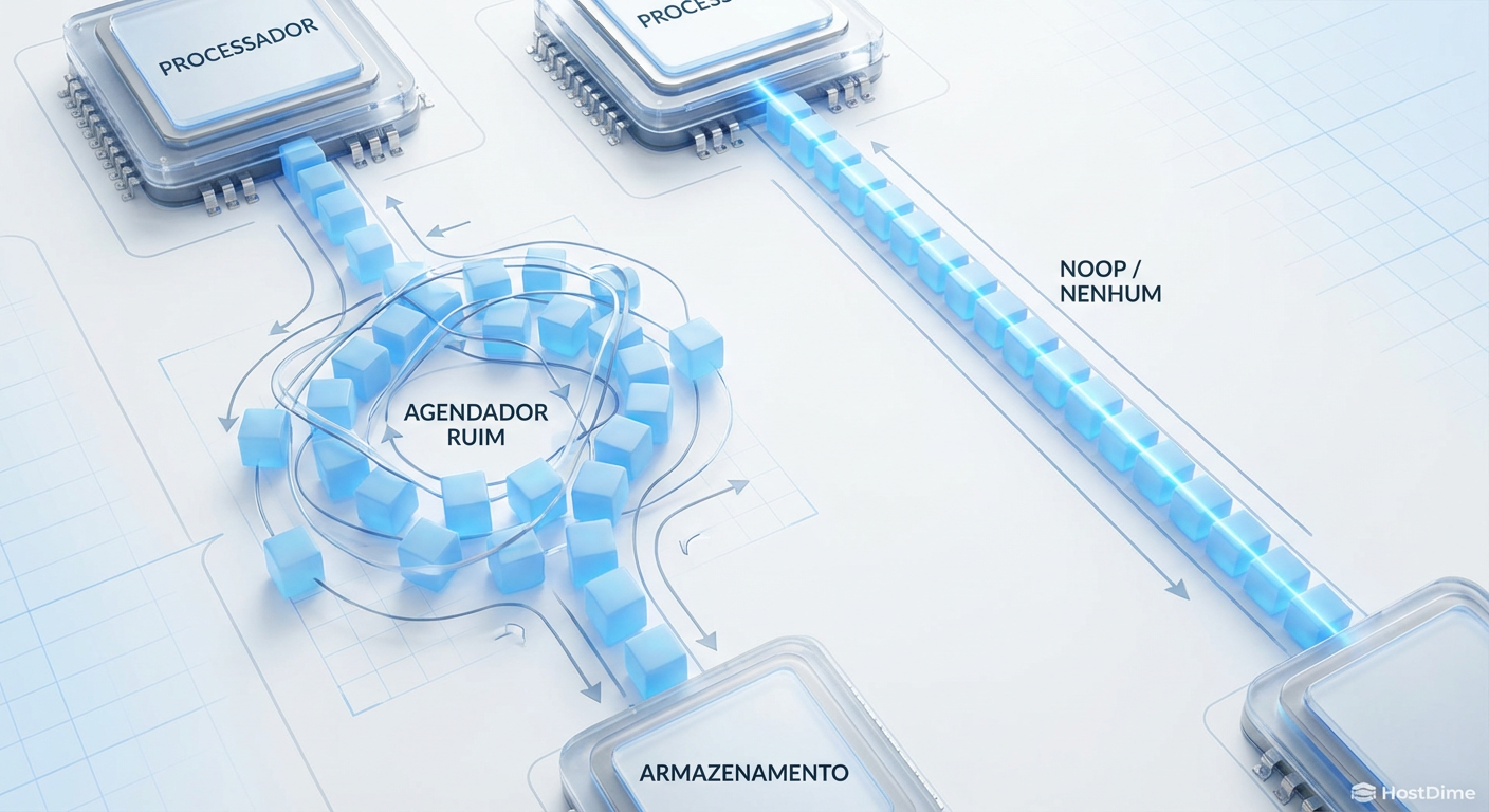 IO Scheduler do Hypervisor e Ceph: O Gargalo do "Double Scheduling"