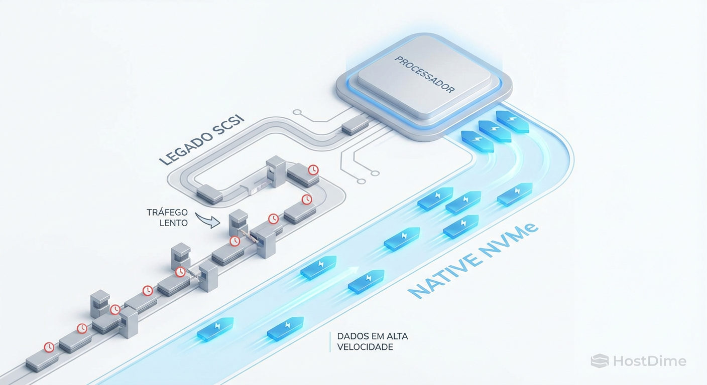 Native NVMe no Windows Server 2025: O Fim do Gargalo SCSI e o Salto de Performance