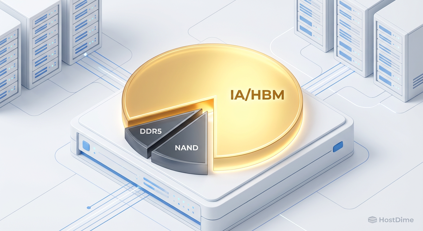 O Superciclo de Memória 2026-2027: Por que SSDs e DDR5 ficarão caros e como sobreviver