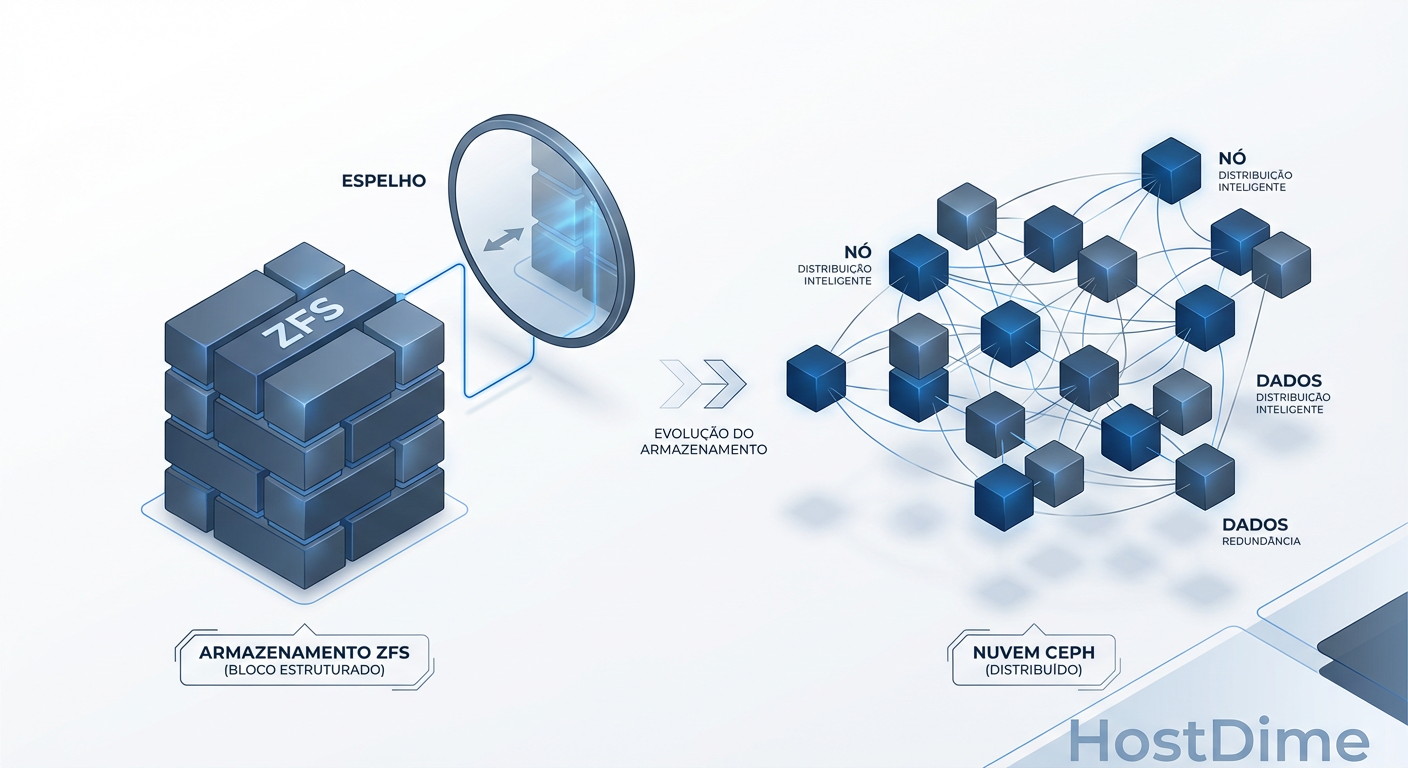 Proxmox: Ceph vs. ZFS Replication — Escolhendo sem Fanatismo
