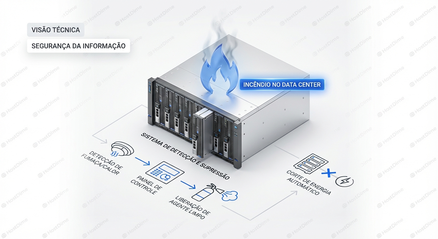 Incêndio no Data Center