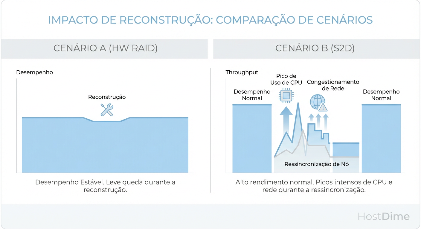 Impacto de Reconstrução (Rebuild) na Performance do Windows Server