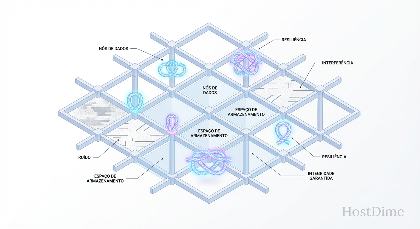 Storage Topológico: Quando a Geometria Salva seus Dados do Caos