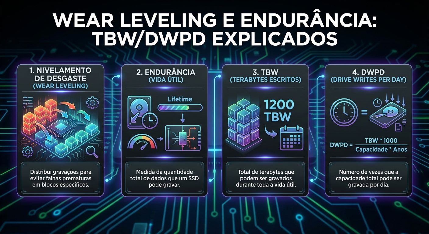 Wear Leveling E Endurance Tbwdwpd Explicados