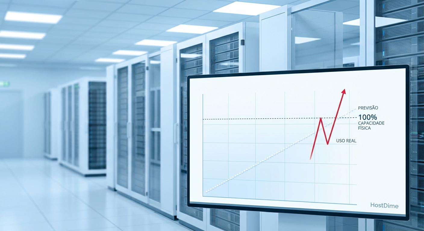 Gráfico ilustrando a falha da regressão linear perante o crescimento real e abrupto de dados físicos.