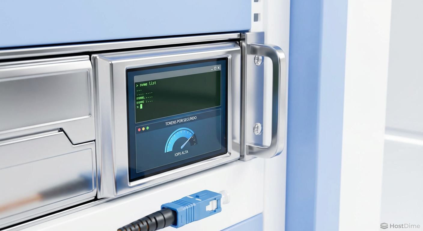 Fig. 3: Monitorando a saúde do NVMe e a taxa de inferência em tempo real.