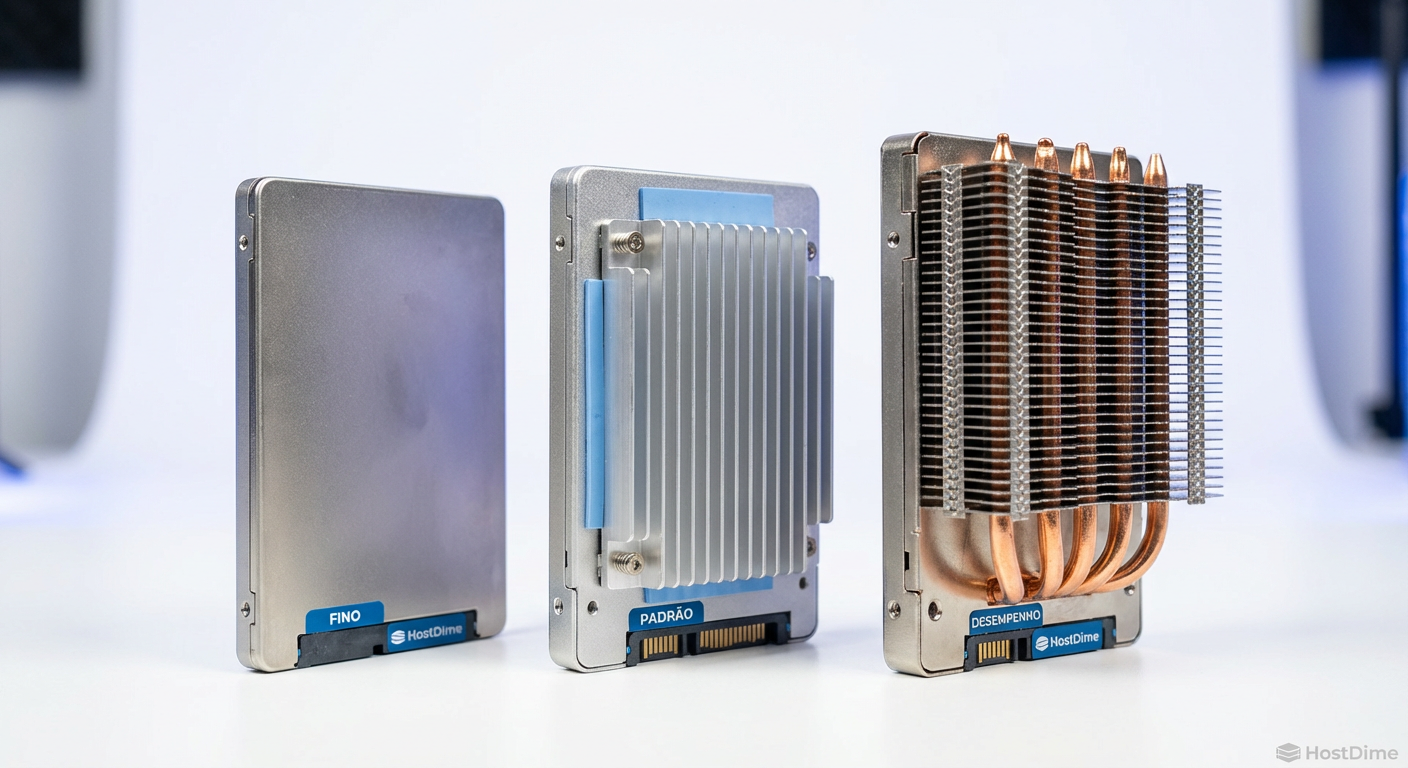 As variantes de espessura do E1.S: Do design básico de 5.9mm ao robusto 25mm para cargas térmicas extremas.