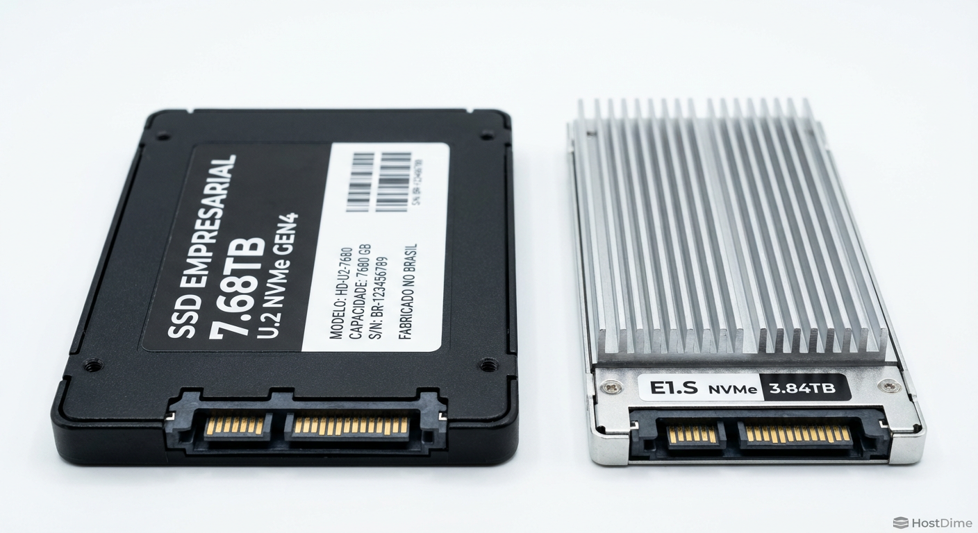 Adeus U.2: por que o formato E1.S dominará o armazenamento