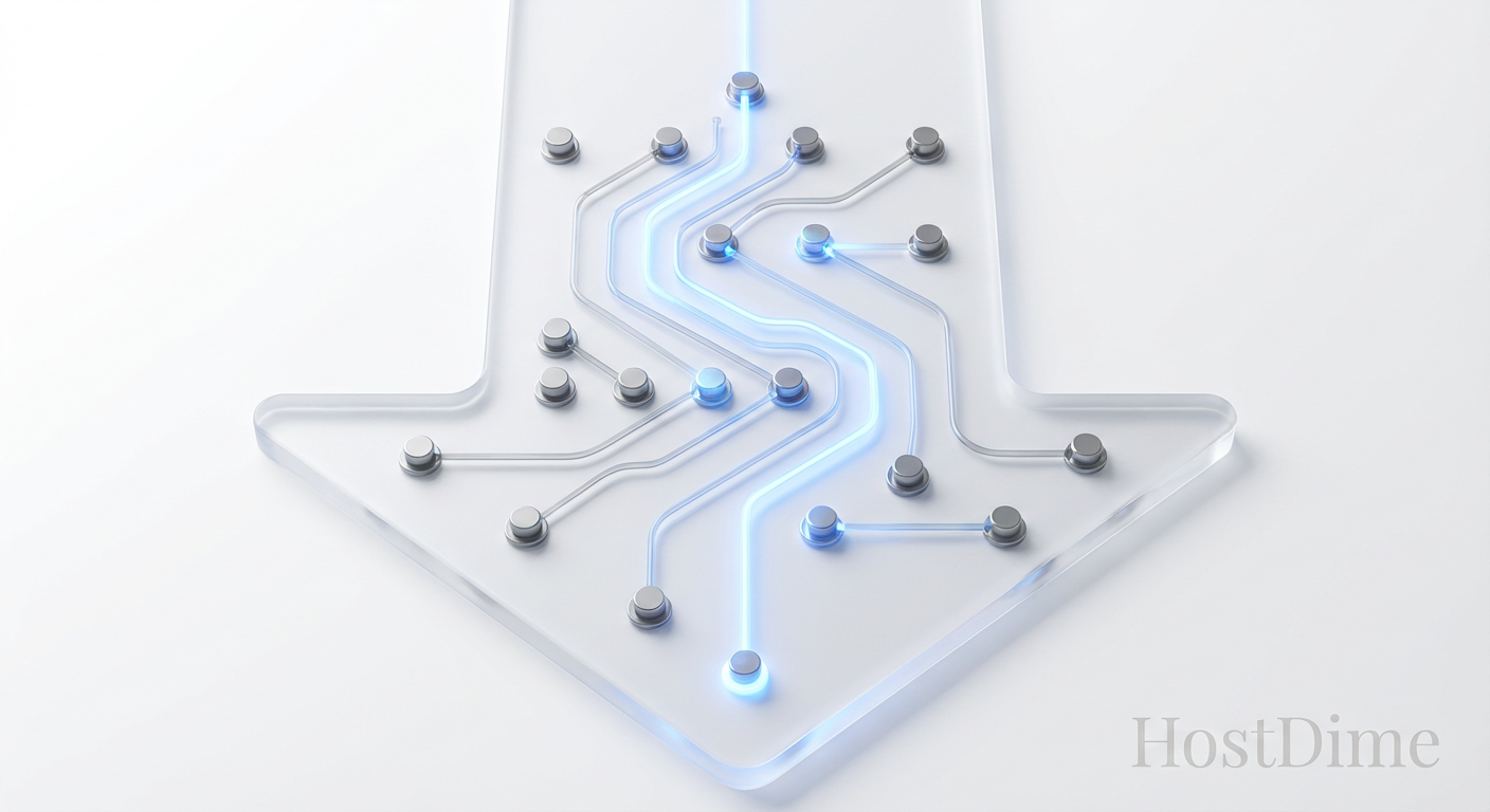 Fig. 5: Visualização de uma 'Beam Search'. Cada salto no grafo pode representar uma leitura física no disco em arquiteturas DiskANN.