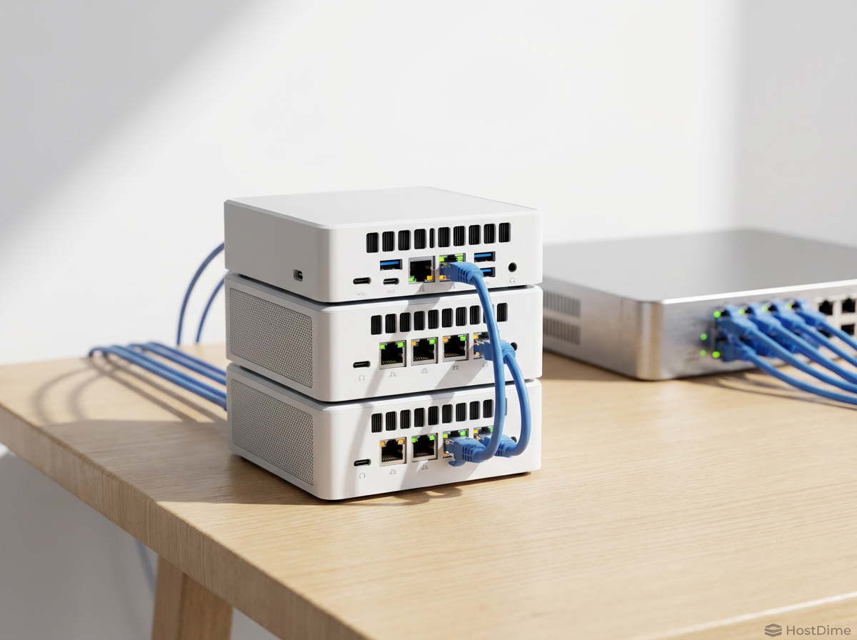 Alta disponibilidade de bolso: cluster Proxmox com mini PCs e Ceph