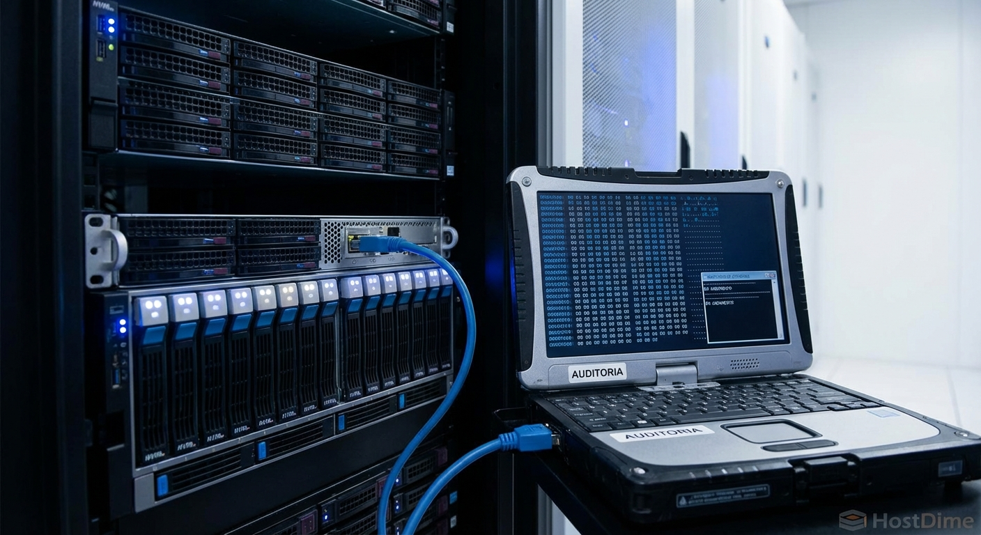 Preservação da cadeia de custódia acessando os logs da controladora de storage