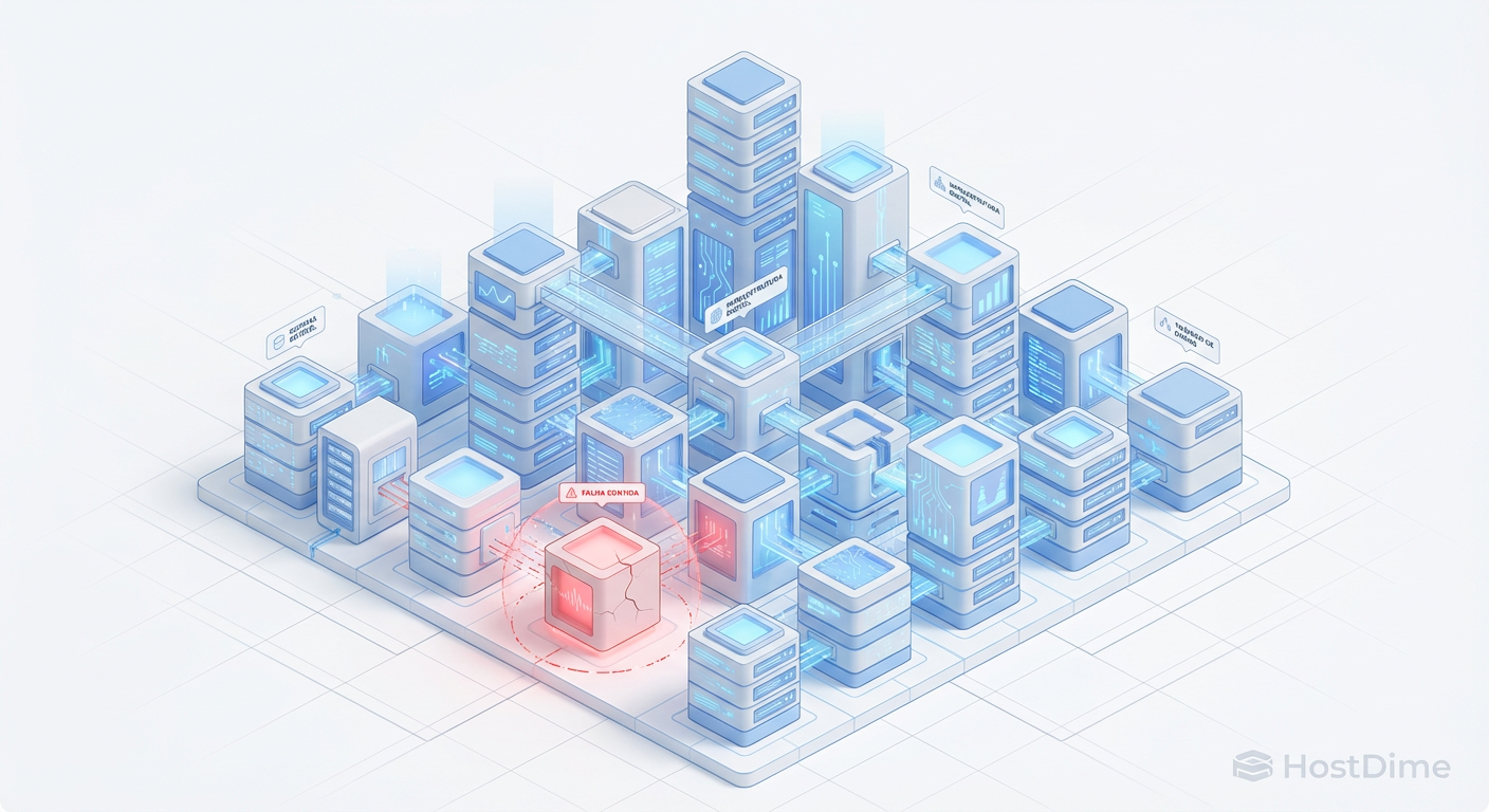 Arquitetura de Domínio de Falha: Como Conter o Raio de Explosão e Evitar Apagões