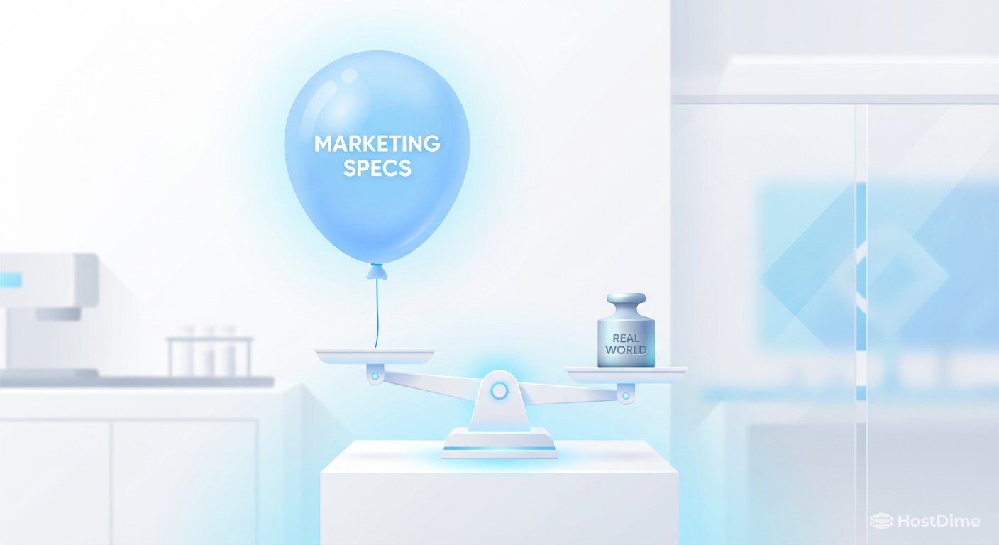 "Até 10x Mais Rápido": O Guia Cético para Desmascarar Benchmarks de Marketing