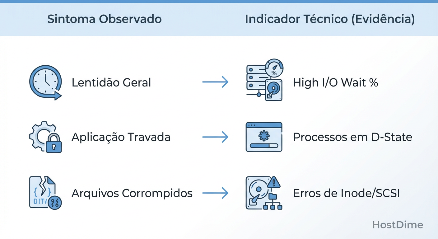 Fig. 3: Traduzindo sintomas vagos de usuários em evidências forenses concretas.