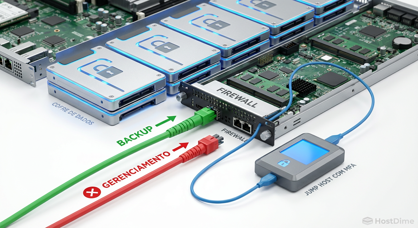 Arquitetura de isolamento para repositórios imutáveis.