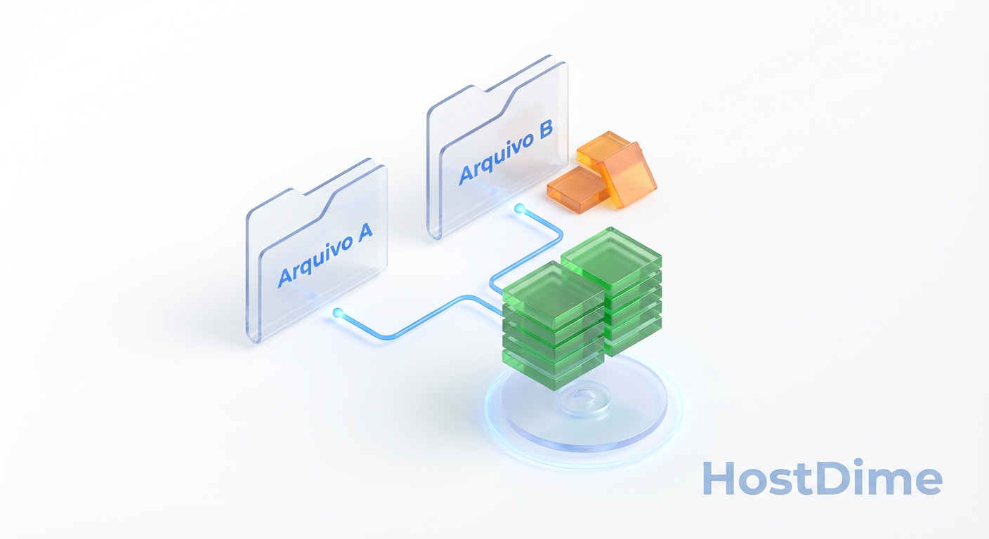 Fig 2. Eficiência do XFS Reflink: Cópias sintéticas (Fast Clone) ocupam zero espaço adicional até que os blocos sejam modificados.