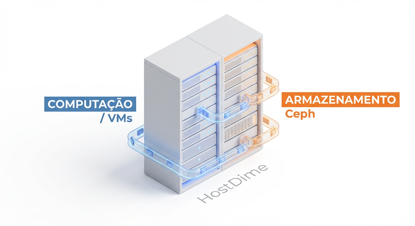 Ceph e Hiperconvergência: Arquitetura, Riscos e a Armadilha da "Espiral da Morte"