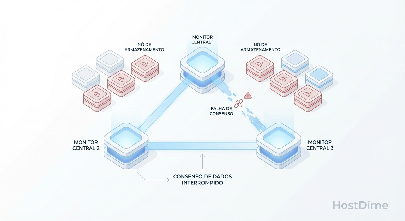 Ceph MON e Quorum: O Assassino Silencioso de Clusters (Arquitetura e Debug)