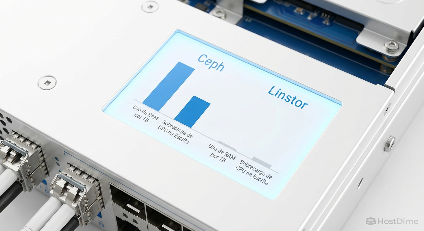 Gráfico de consumo de recursos: O 