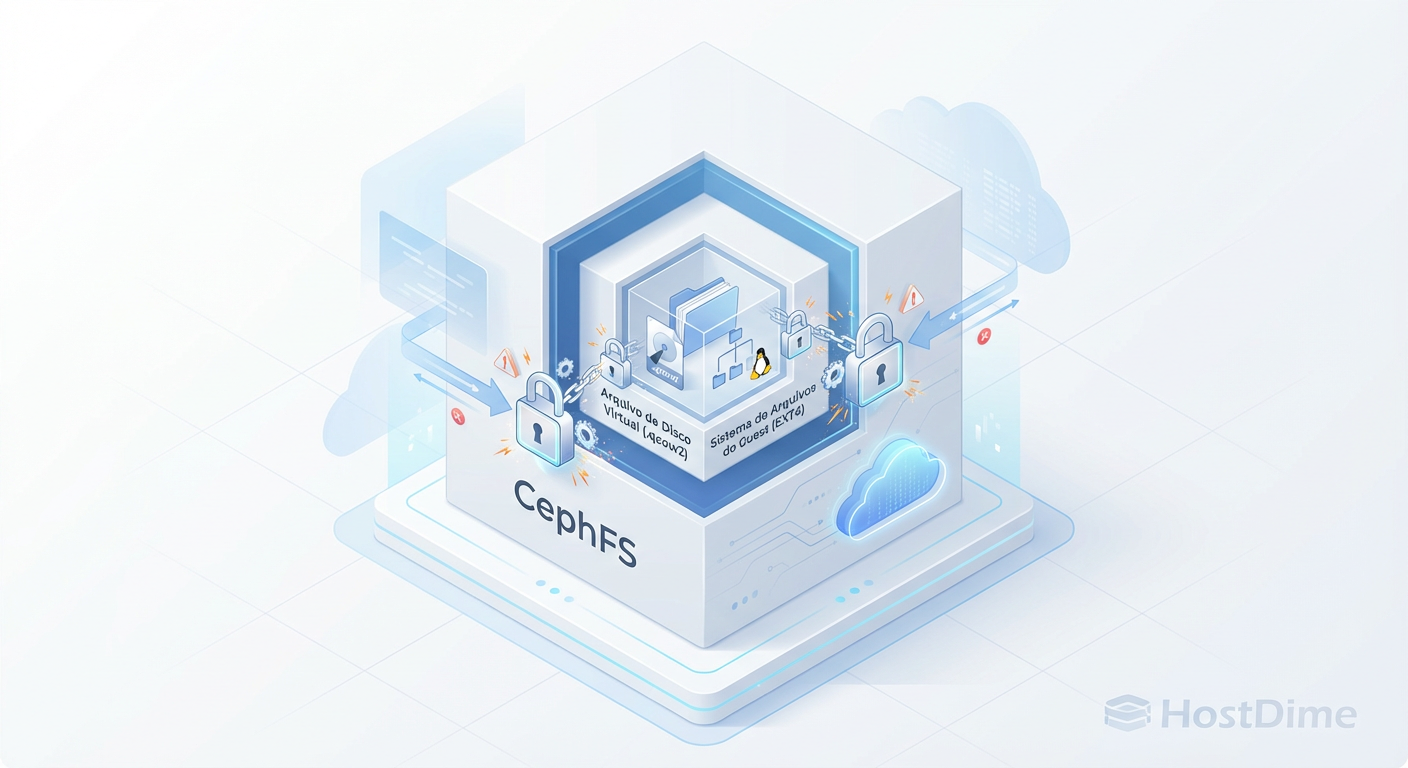 O Problema do 'Double Filesystem': Camadas de abstração matam a performance de escrita
