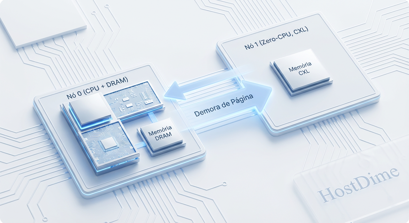 Fig. 2: Fluxo de 'Page Demotion' entre DRAM e CXL.