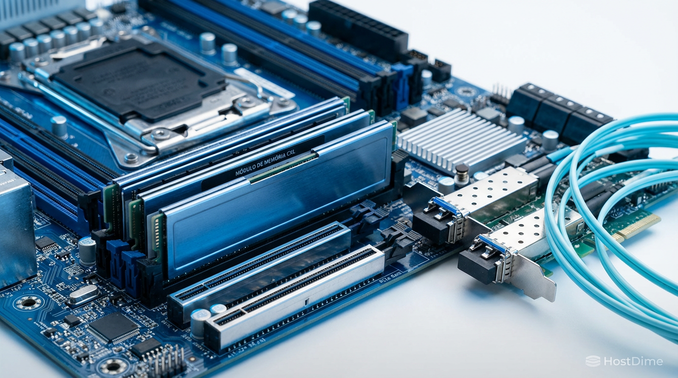 Como configurar um cluster Proxmox VE 9.1 com CXL e NVMe-oF