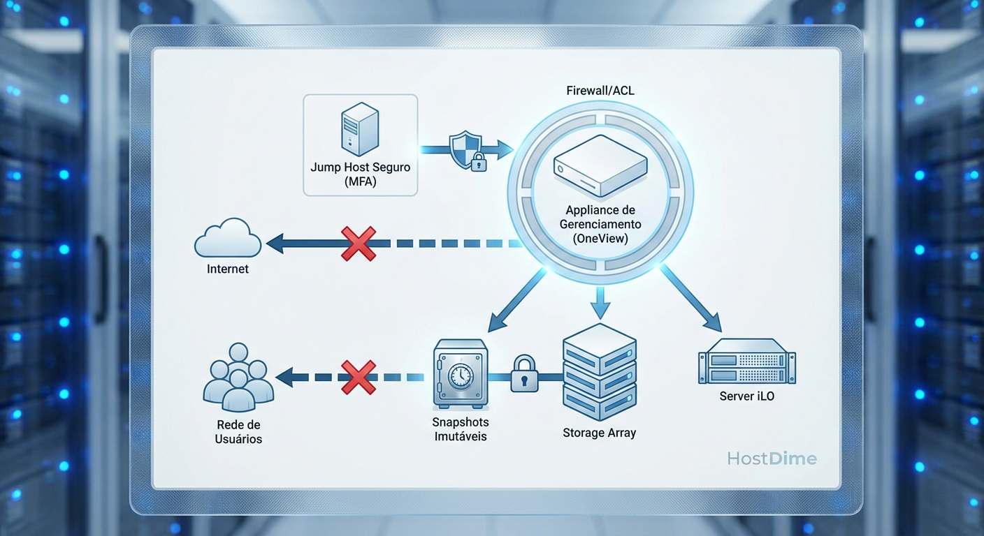 Arquitetura de Defesa em Profundidade: Isolando o Plano de Gerenciamento com Jump Hosts e Imutabilidade.