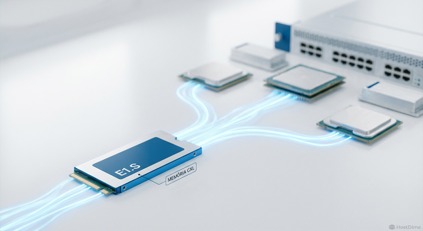 CXL 3.1 e a Nova Era da Memória Desagregada em Servidores de IA