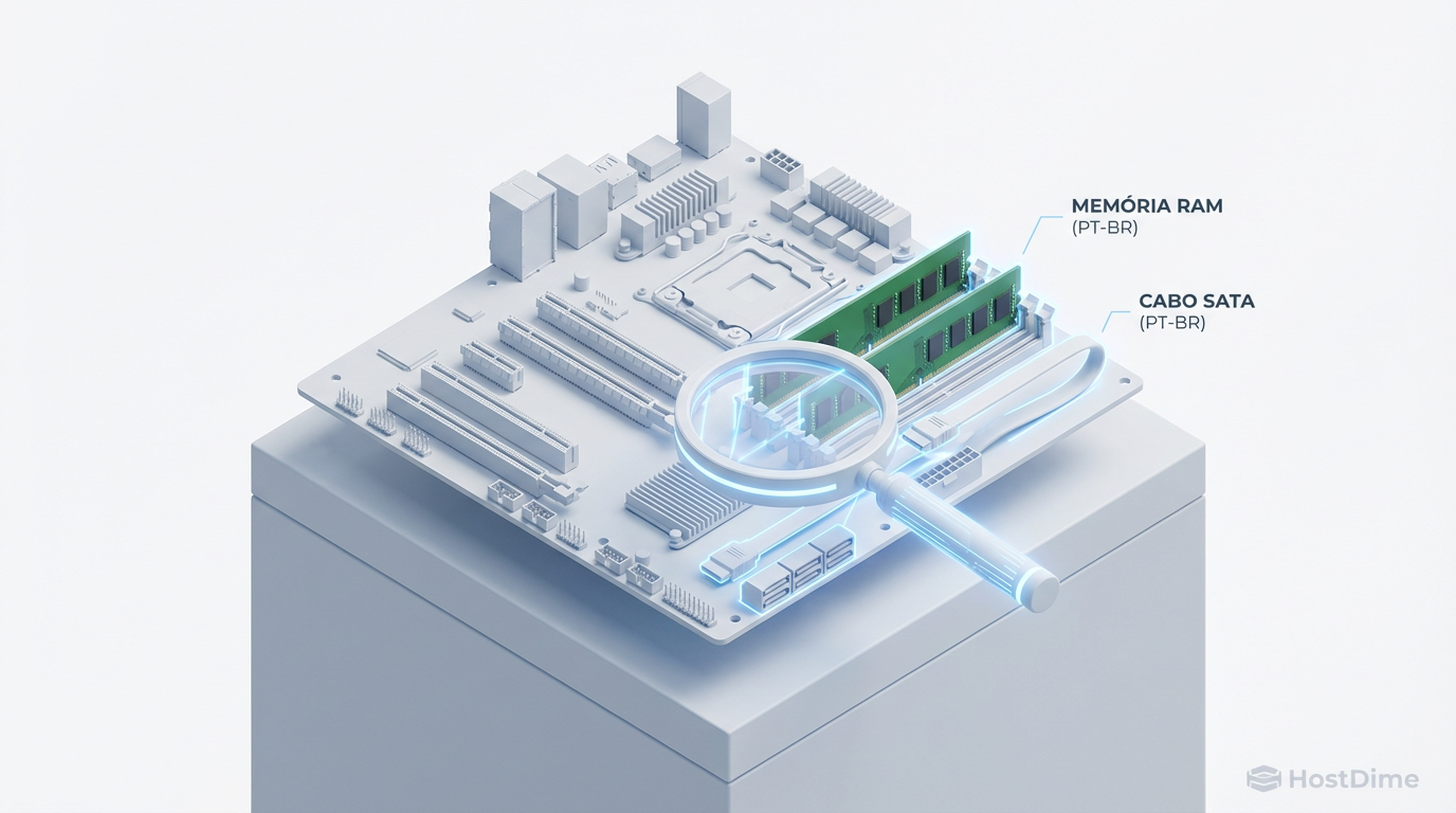 Diagnóstico Forense de Hardware: Diferenciando Bit Flips, Falhas de RAM e Cabos Defeituosos