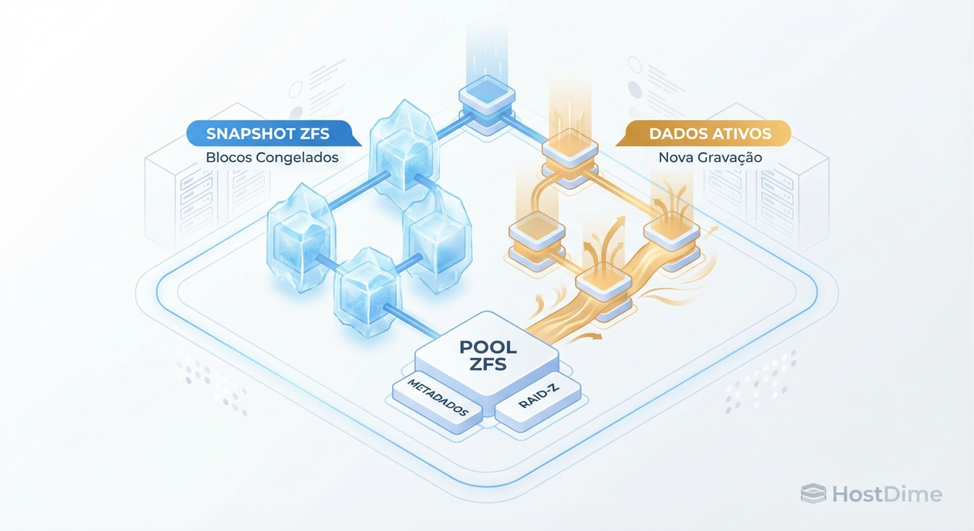 Domine Snapshots e Clones no ZFS: Arquitetura, RAID-Z e Performance