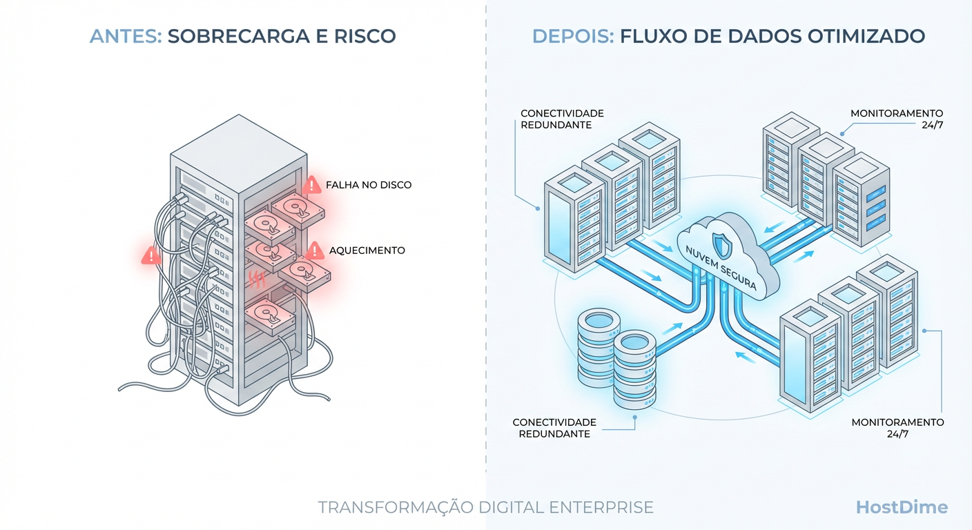 Escalabilidade Horizontal: A Realidade da Migração de RAID Local para Storage Distribuído