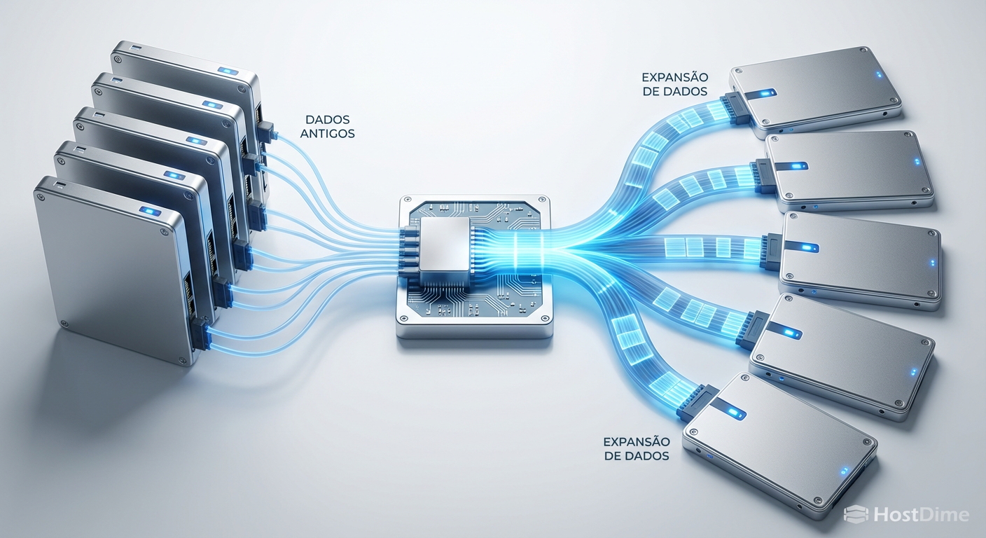 O fluxo de reescrita: transformando stripes estreitos e ineficientes em stripes largos e otimizados através do Copy-on-Write.