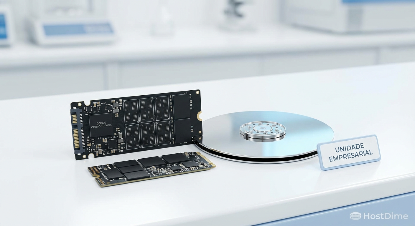 Flash QLC vs HDD: A Matemática da Eficiência no Data Center