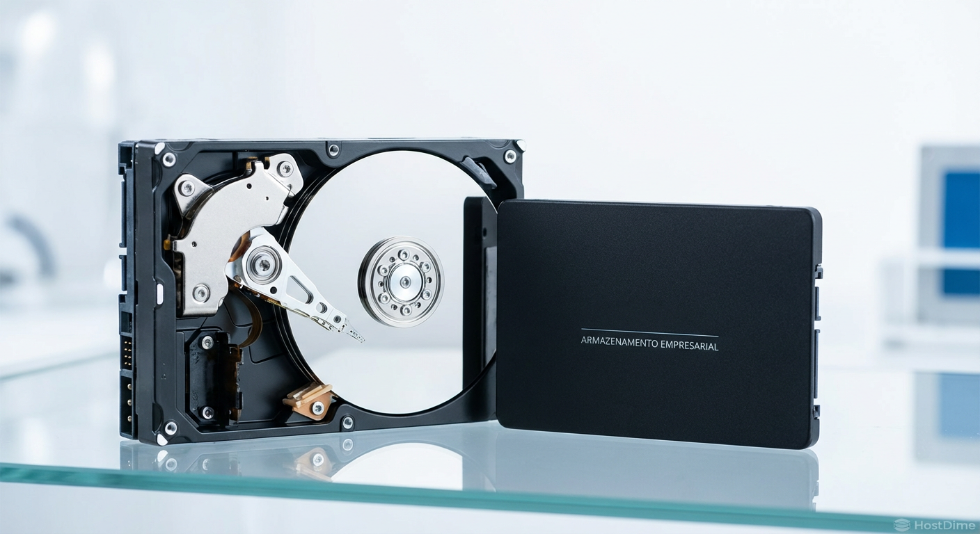 Guerra de Densidade: SSDs QLC de 61TB vs HDDs HAMR na Era da IA