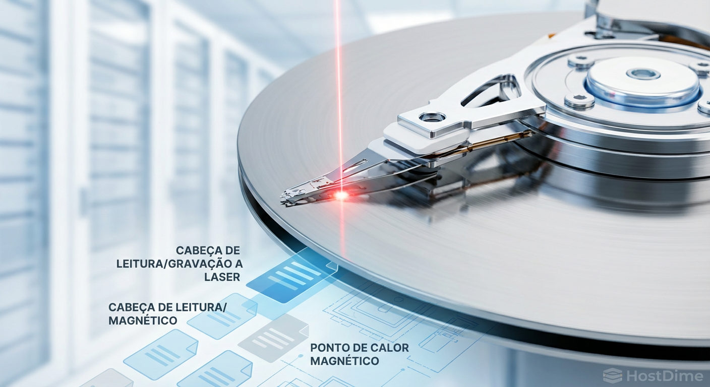 HAMR, MAMR e a Sobrevivência dos HDDs: A Matemática do Storage em 2026