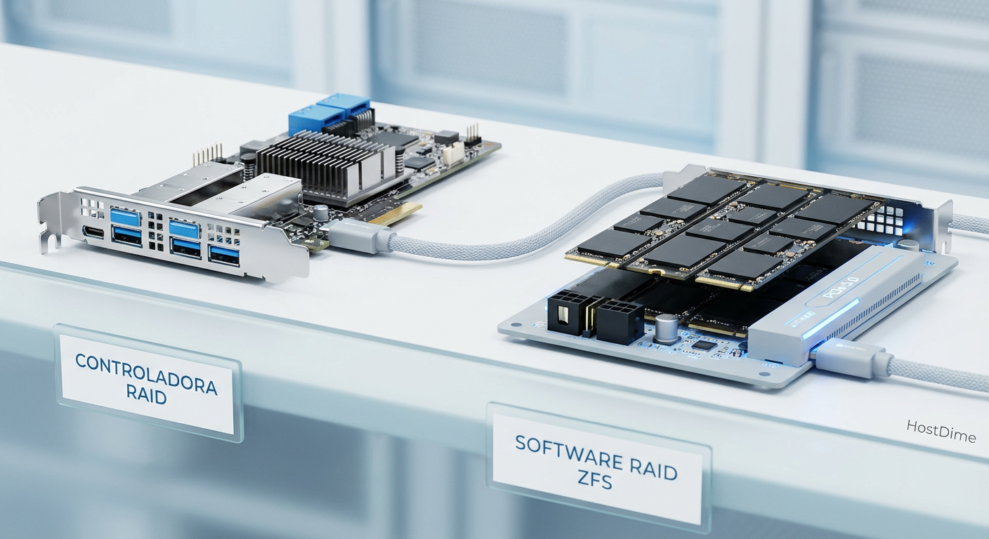 Hardware RAID vs Software RAID: o fim das controladoras dedicadas na era NVMe?