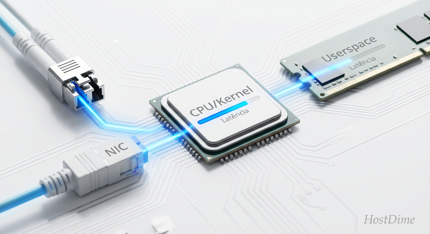 O caminho tortuoso de um pacote: da interrupção na NIC até o buffer da aplicação