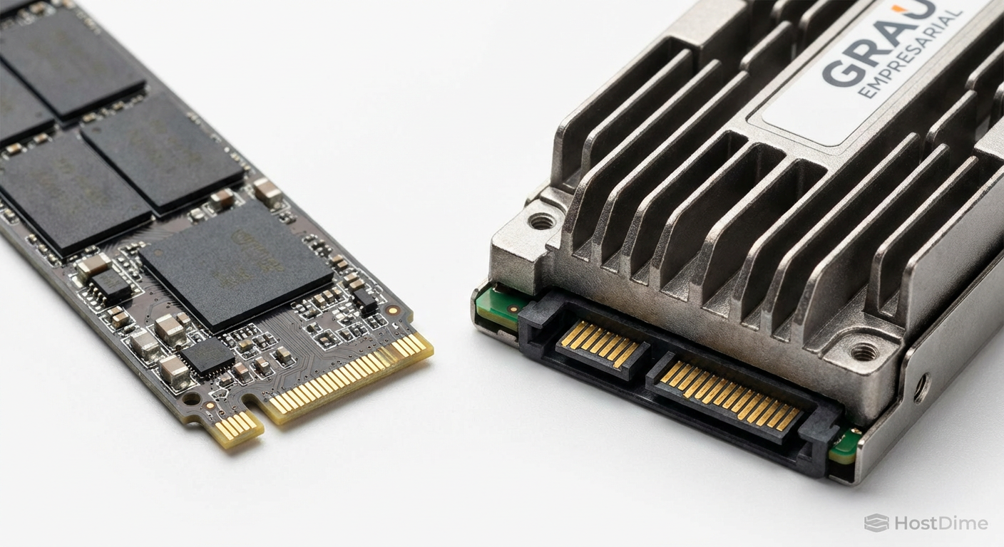 NVMe Gen5 e o colapso térmico do M.2: por que o EDSFF é inevitável