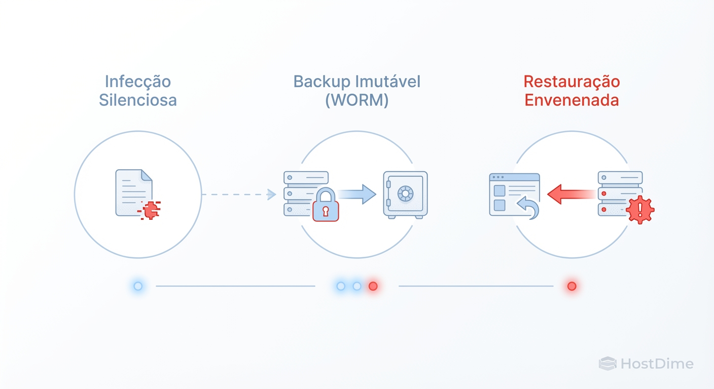 Fig. 1: A Cadeia de Envenenamento (The Poison Chain) demonstra como a imutabilidade preserva a corrupção se não houver validação prévia.