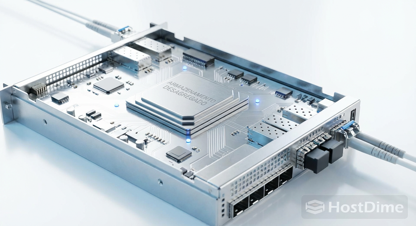 O fim do "imposto" da CPU: como as DPUs reescrevem a arquitetura NVMe-oF