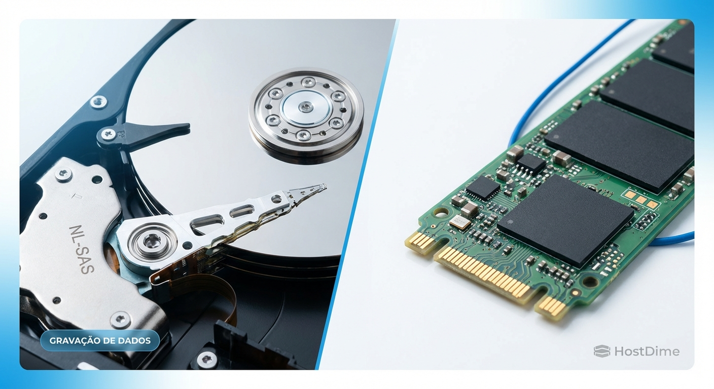 O gargalo do instant recovery: como a latência do NL-SAS sabota seu RTO