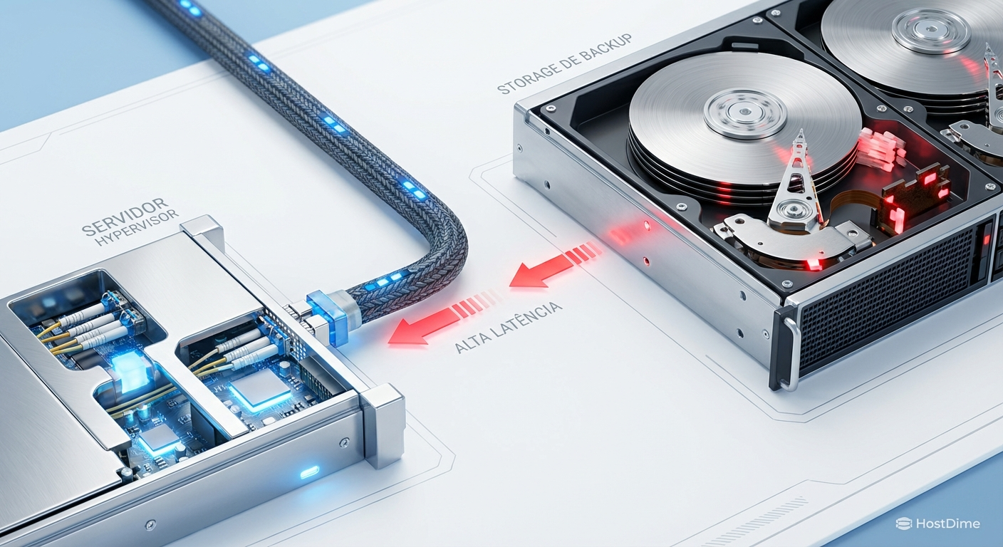 Saída do comando biosnoop: Identificando o processo exato e a latência individual de cada operação de I/O.