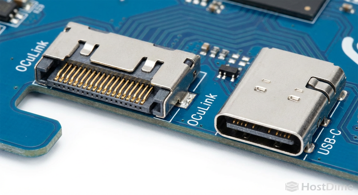 OCuLink: A interface que transformou mini PCs em servidores de storage