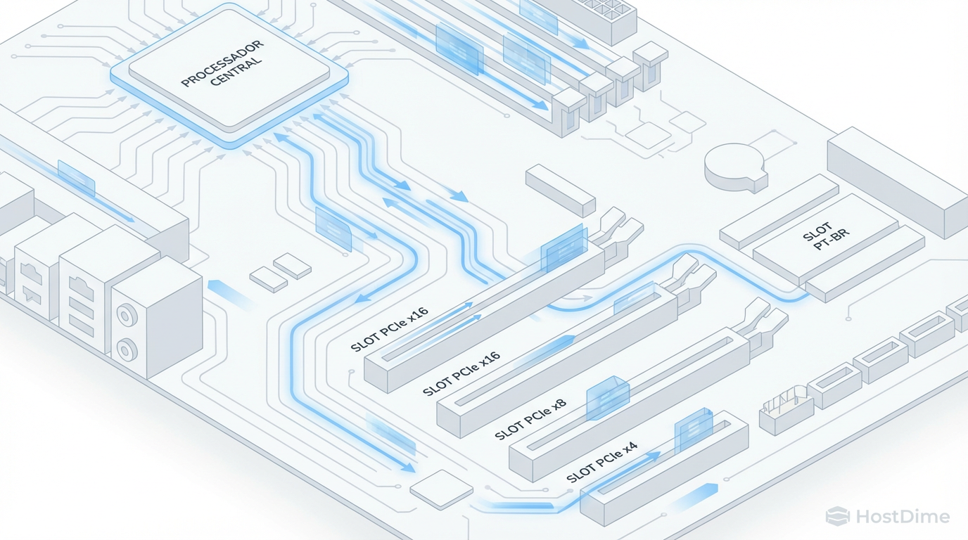 PCIe Gen5 no Data Center: Análise de TCO, Gargalos de I/O e Decisão Arquitetural