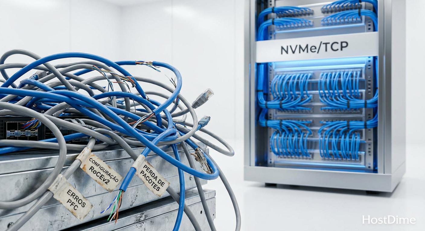 A complexidade operacional do RoCEv2 versus a simplicidade 