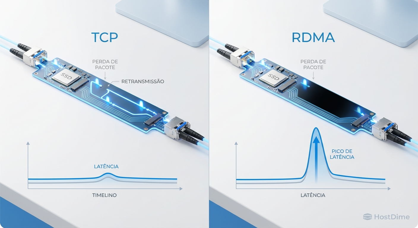 O paradoxo da performance: drives com PLP podem confirmar gravações síncronas muito mais rápido, pois confiam na sua bateria de backup para usar a DRAM com segurança.