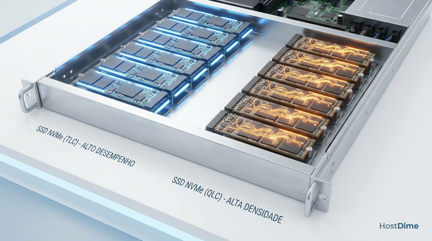 QLC vs. TLC em Workloads de AI: Realidade de Endurance e Latência para 2026